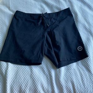 Black ROXY board shorts